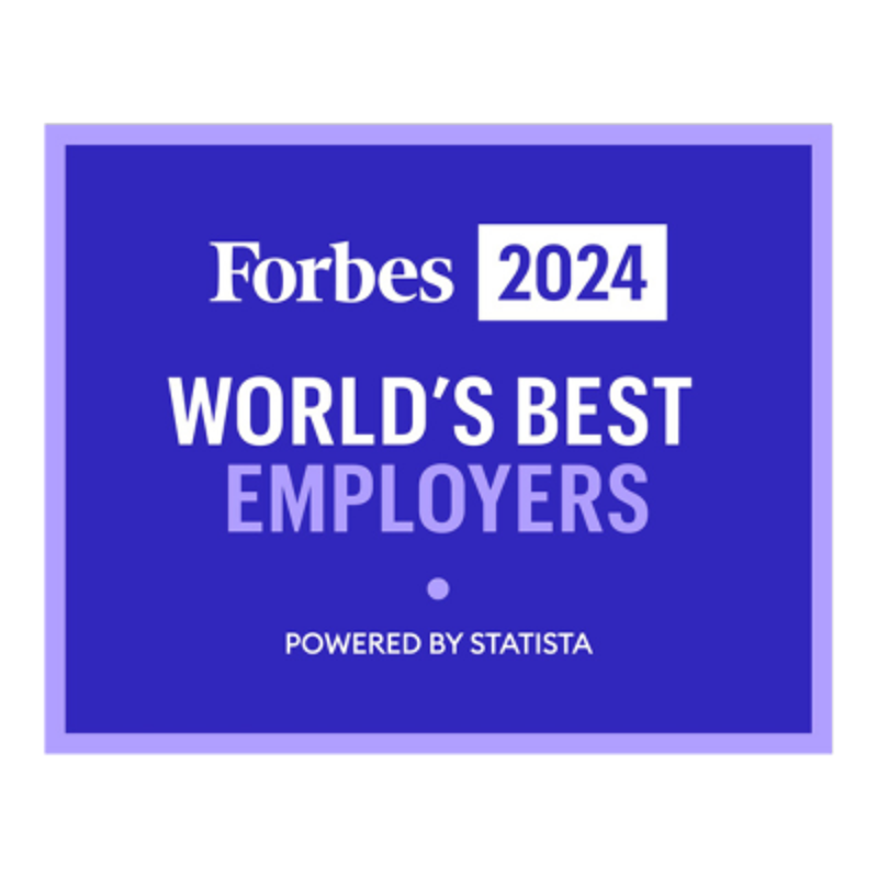 Forbes: World's Best Employer 2024 Forbes: World's Best Employer 2024