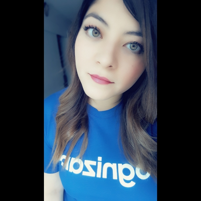 a selfie of a person
