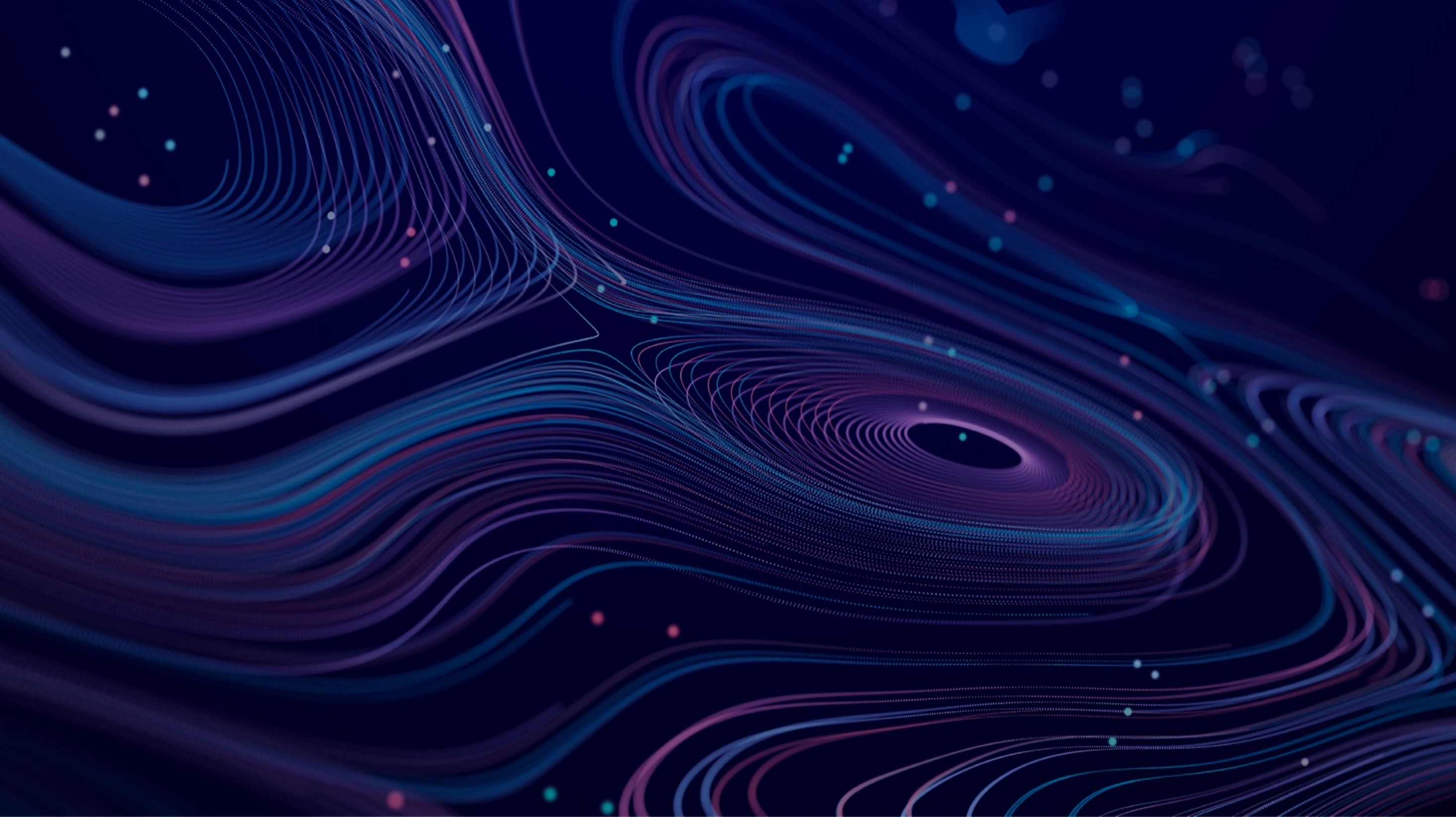 a blue and purple swirls