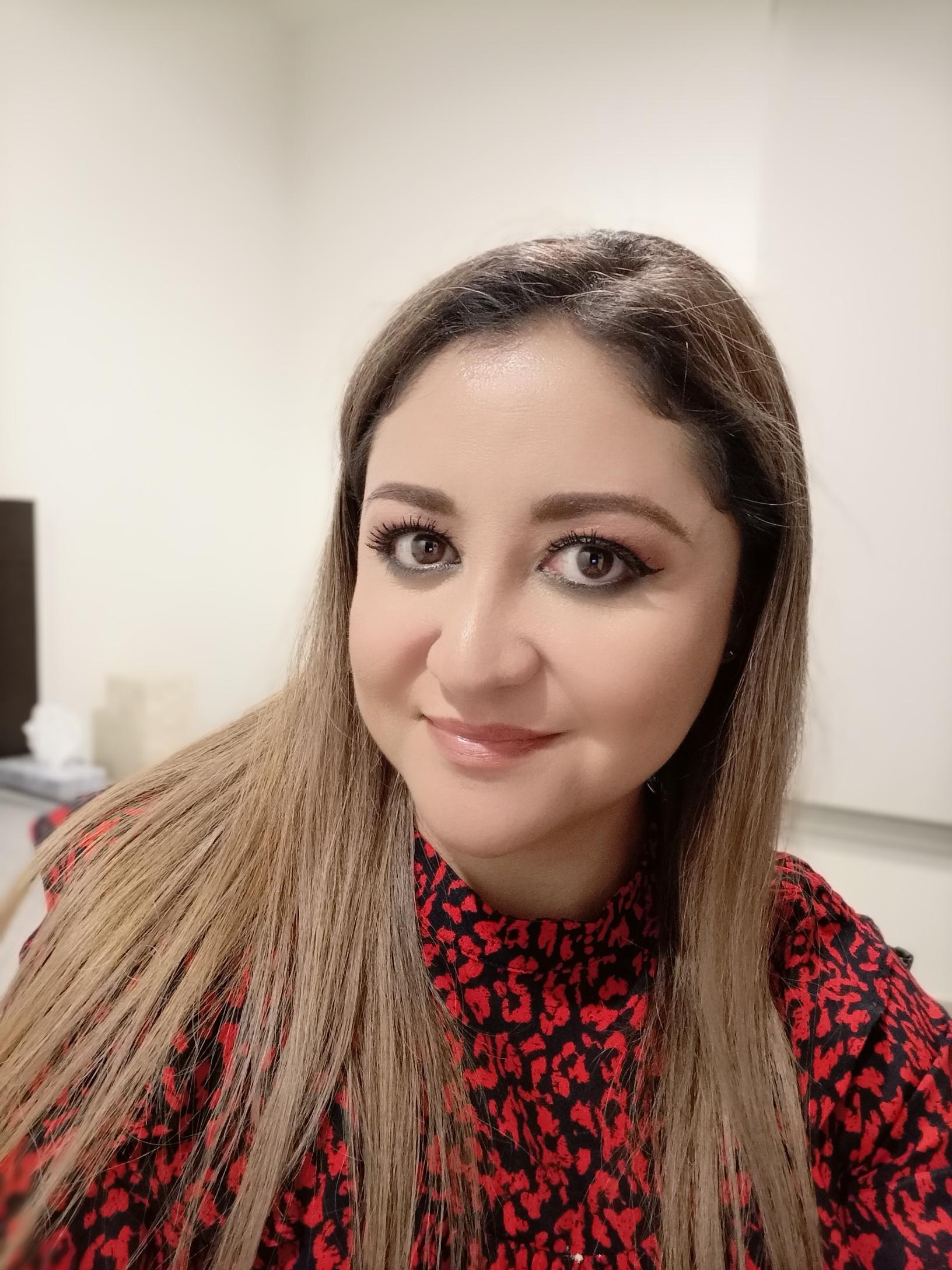 a person taking a selfie
