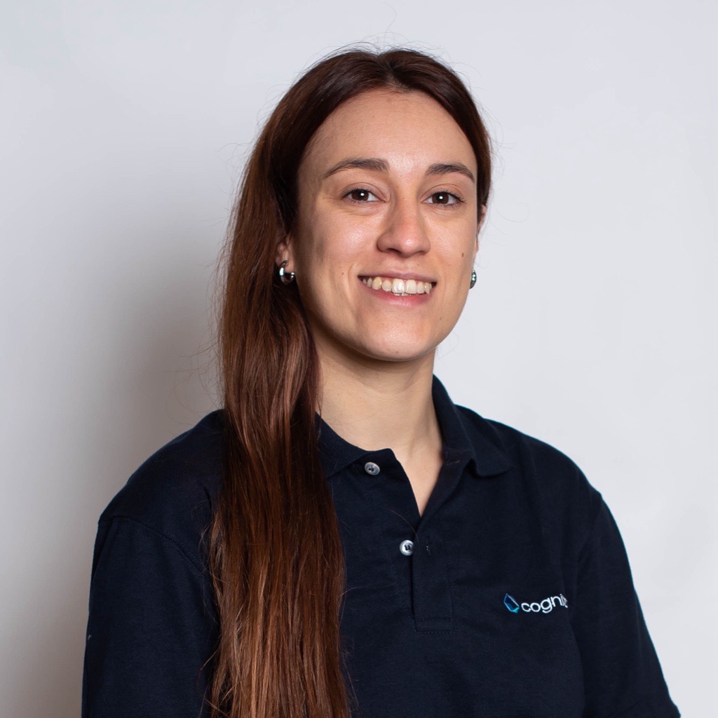 a person smiling at camera