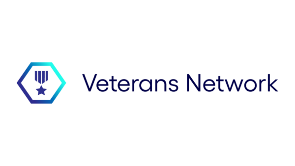 a logo on a black background
